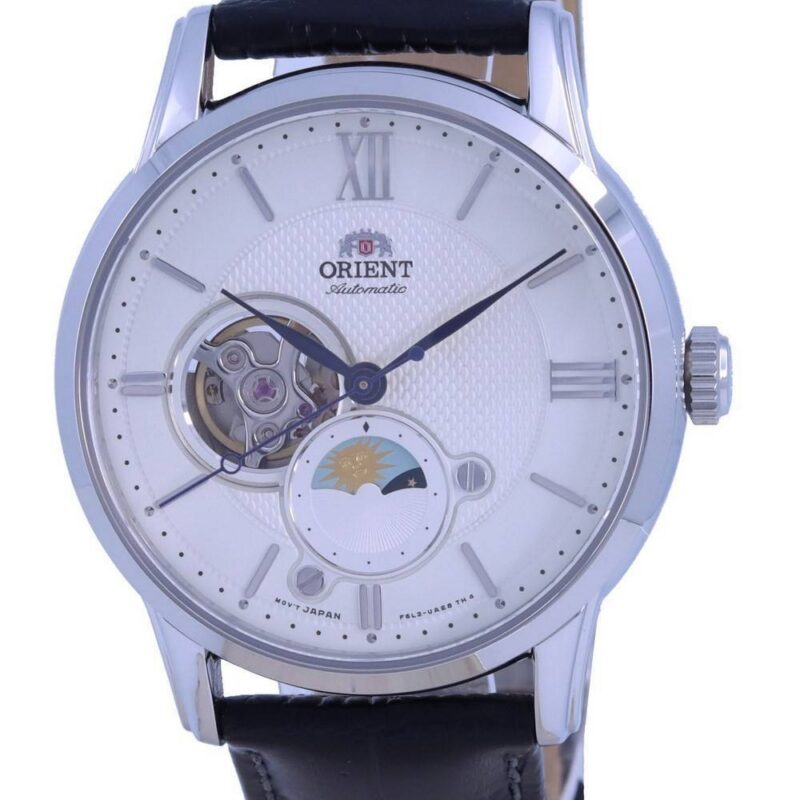 Orient Classic Sun And Moon Open Heart Automatic RA-AS0011S10B RA-AS0011S30B Men's Watch Orient Classic Sun And Moon Open Heart Automatic RA-AS0011S10B RA-AS0011S30B Men's Watch