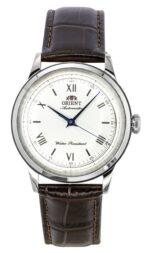 Orient Classic Bambino Leather Strap White Dial Automatic RA-BB0002S Men's Watch