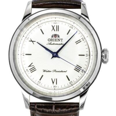 Orient Classic Bambino Leather Strap White Dial Automatic RA-BB0002S Men's Watch