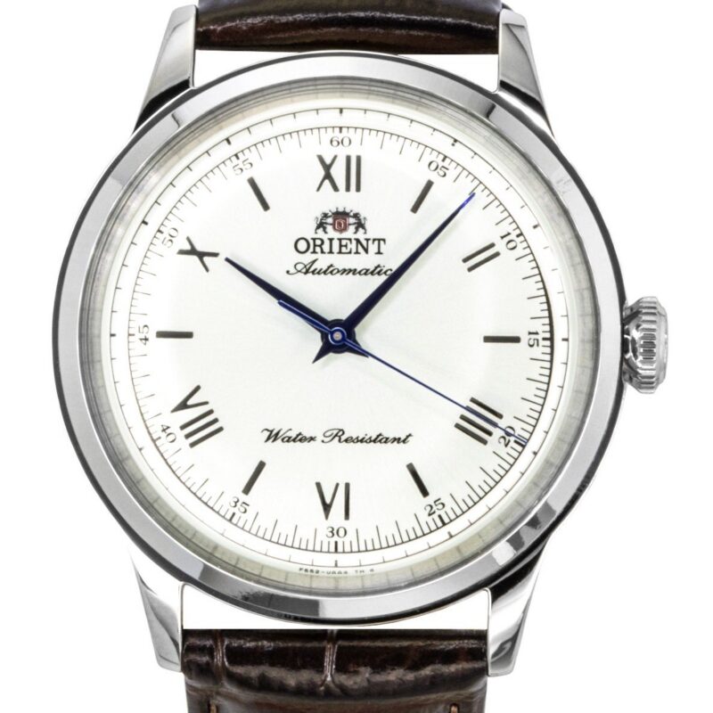 Orient Classic Bambino Leather Strap White Dial Automatic RA-BB0002S Men's Watch
