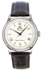 Orient Classic Bambino Leather Strap Ivory Dial Automatic RA-BB0003Y Men's Watch