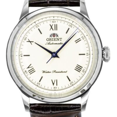 Orient Classic Bambino Leather Strap Ivory Dial Automatic RA-BB0003Y Men's Watch