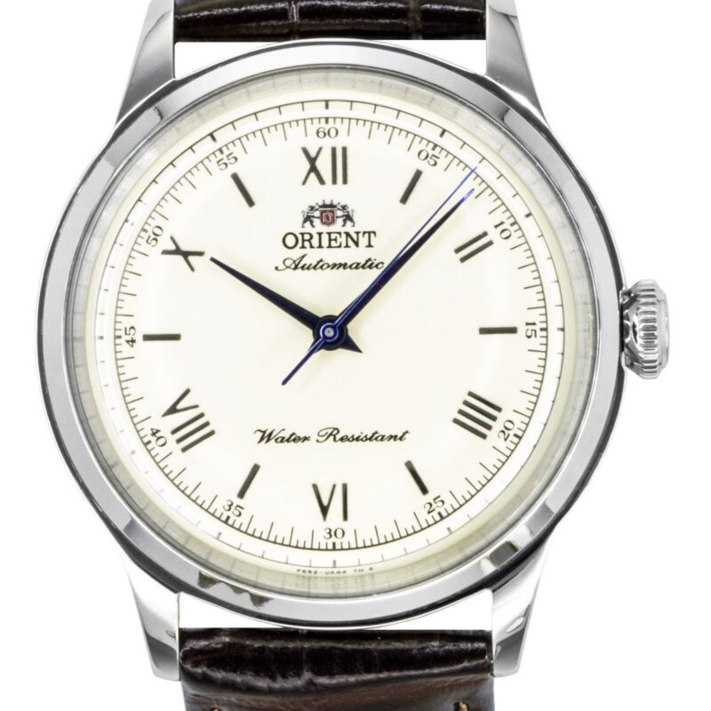 Orient Classic Bambino Leather Strap Ivory Dial Automatic RA-BB0003Y Men's Watch