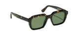 L.g.r Men's RAFFAELLO Dark Havana/Green G15 Sunglasses