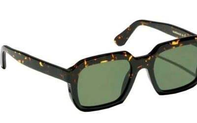 L.g.r Men's RAFFAELLO Dark Havana/Green G15 Sunglasses