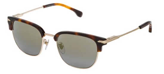 Lozza Men's RAVENNA 3 SL2280M Shiny Grey Gold Havana/Smoke Gold Mirror Sunglasses Lozza Men's RAVENNA 3 SL2280M Shiny Grey Gold Havana/Smoke Gold Mirror Sunglasses
