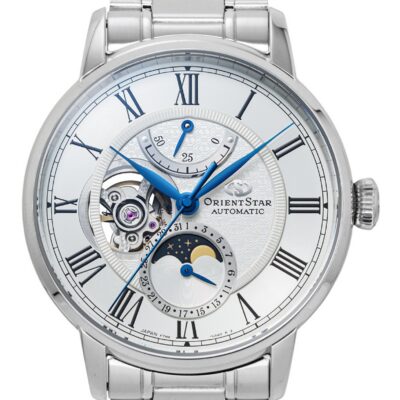 Orient Men's Stainless Steel Watch (RE-BT0005S)