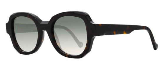 Ophy Women's REICH Shiny Havana/Green Shaded Sunglasses Ophy Women's REICH Shiny Havana/Green Shaded Sunglasses