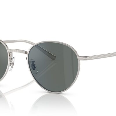 Oliver Peoples RHYDIAN OV 1336ST Silver/Royal Blue Sunglasses