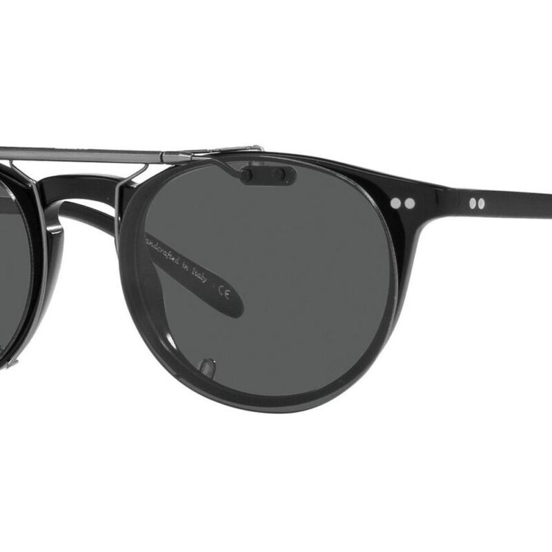 Oliver Peoples RILEY-R OV 5004 Antique Pewter/Grey Clip-On Only Eyeglasses Oliver Peoples RILEY-R OV 5004 Antique Pewter/Grey Clip-On Only Eyeglasses