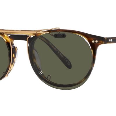 Oliver Peoples RILEY-R OV 5004 Brushed Gold/G-15 Clip-On Only Eyeglasses