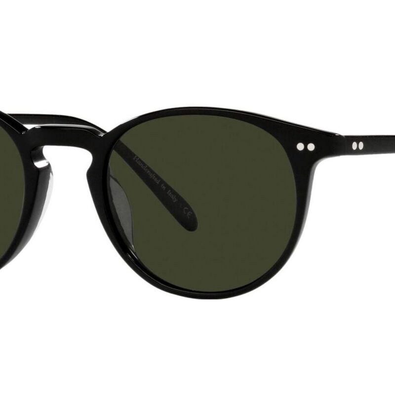 Oliver Peoples RILEY SUN 5004SU Black/G-15 Green Sunglasses