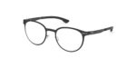 Ic!berlin Men's ROBIN IC5053 Black Eyeglasses