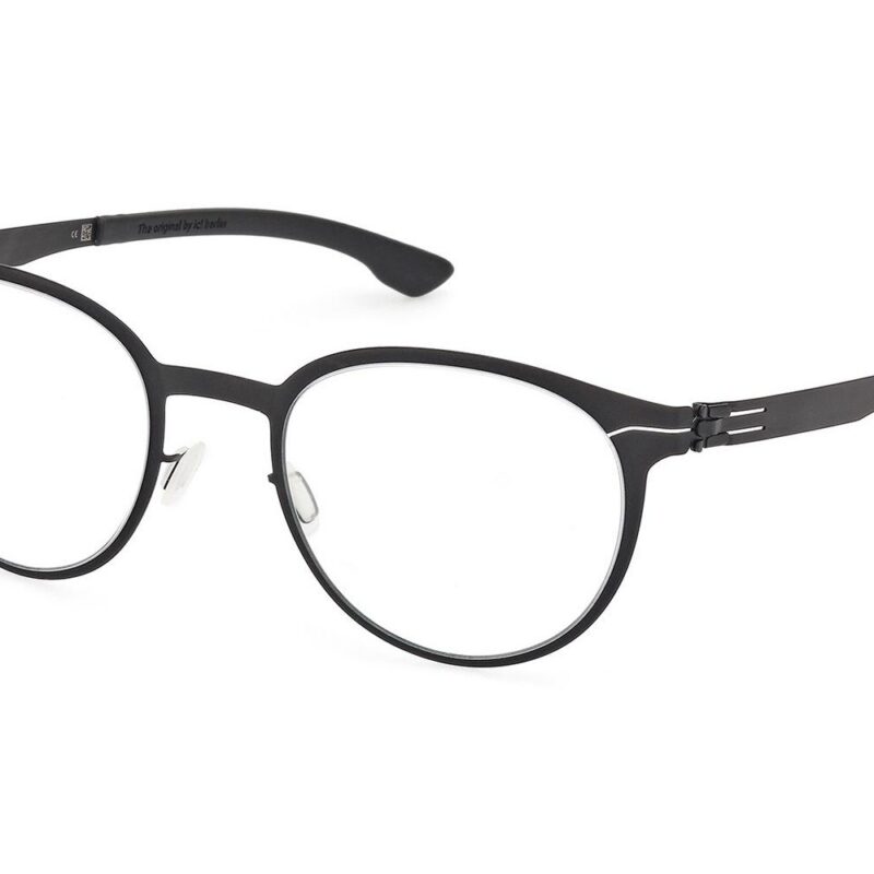 Ic!berlin Men's ROBIN IC5053 Black Eyeglasses Ic!berlin Men's ROBIN IC5053 Black Eyeglasses