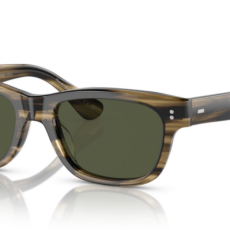 Oliver Peoples Men's ROSSON SUN OV 5540SU Olive Smoke/G-15 Sunglasses