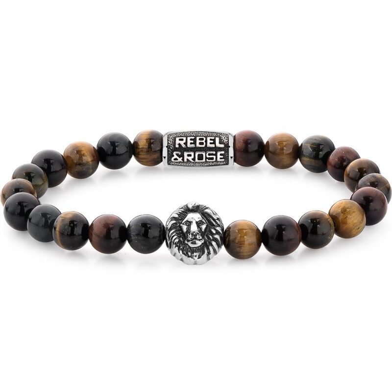 REBEL & ROSE RR-8L028-S-L+ Jewellery Men's