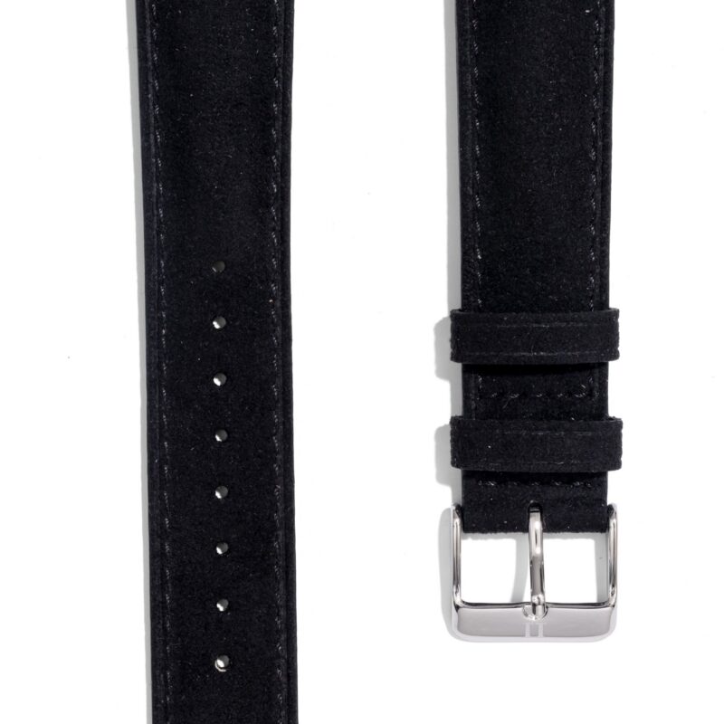 Ratio Alcantara Black RS-LS-I134001-BLK 20x18 Watch Strap Men's