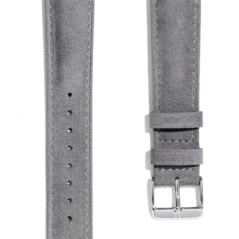 Ratio Alcantara Steel Grey RS-LS-I134003-SGR 20x18 Watch Strap Men's