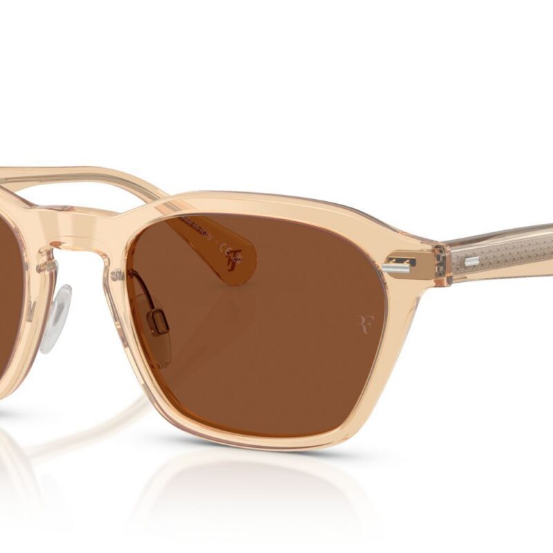 Oliver Peoples Men's R-11 OV 5593S Sand/Brown Clay Sunglasses Oliver Peoples Men's R-11 OV 5593S Sand/Brown Clay Sunglasses
