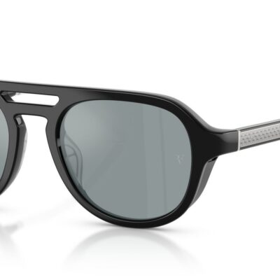 Oliver Peoples Men's R-13 OV 5589SU Black/Gray Flash Mirror Polarized Sunglasses