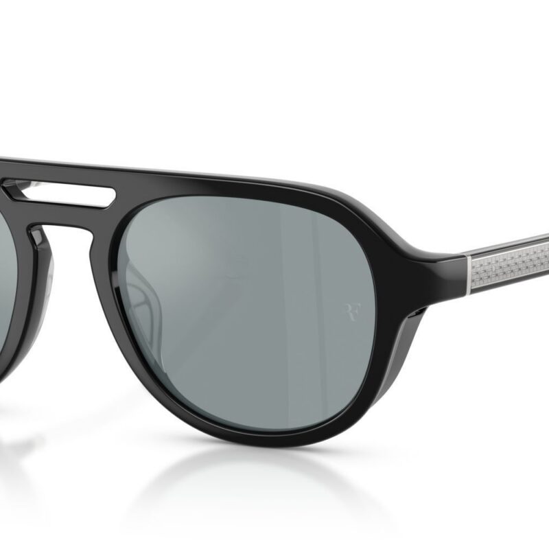 Oliver Peoples Men's R-13 OV 5589SU Black/Gray Flash Mirror Polarized Sunglasses Oliver Peoples Men's R-13 OV 5589SU Black/Gray Flash Mirror Polarized Sunglasses
