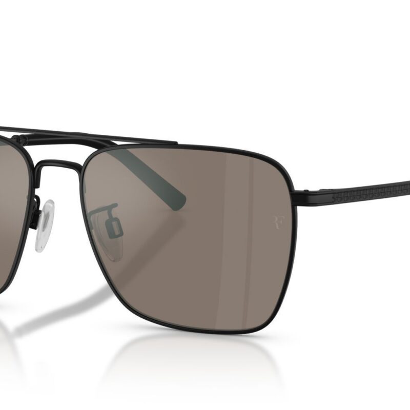 Oliver Peoples R-15 OV 1362S Matte Black/Sierra Flash Mirror Sunglasses