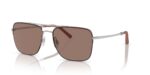Oliver Peoples R-2 OV 1343S Brick Silver/Sierra Sunglasses
