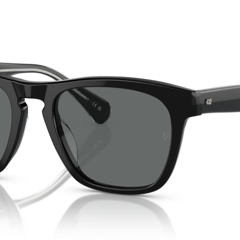 Oliver Peoples R-3 OV 5555SU Black/Grey Sunglasses