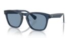 Oliver Peoples Unisex R-3 OV 5555SU Blue Ash/Blue Navy Sunglasses