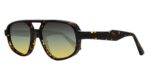 Ophy Men's SAFDIE Tortoise/Grey Yellow Shaded Sunglasses