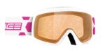 Salice Men's 608 White - Fuchsia/Amber Double Lens Cat.1 Sunglasses