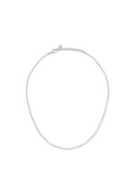 Morellato Intrecci Silver Tone Steel Necklace SAZC10 For Women