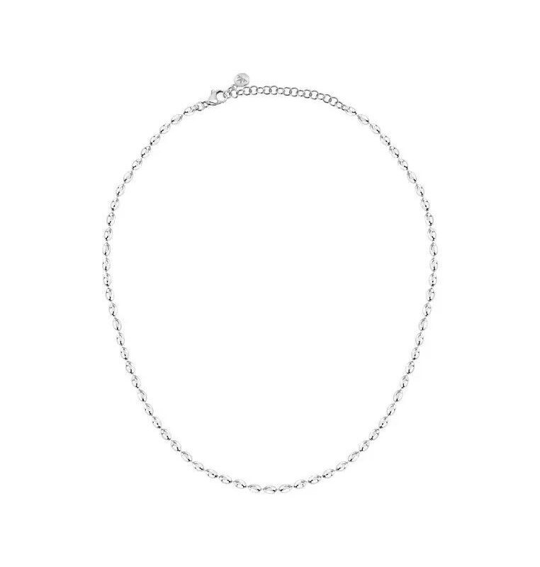 Morellato Intrecci Silver Tone Steel Necklace SAZC10 For Women