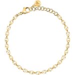 Morellato Intrecci Gold Tone Steel Necklace Bracelet SAZC14 For Women