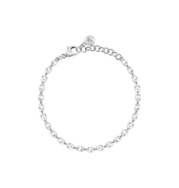 Morellato Intrecci Silver Tone Steel Bracelet SAZC15 For Women