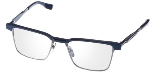 Dita Men's SENATOR-THREE Matte Navy Antique Silver Eyeglasses Dita Men's SENATOR-THREE Matte Navy Antique Silver Eyeglasses