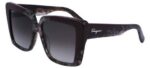 Salvatore Ferragamo Women's SF1060S Grey Marble/Grey Shaded Sunglasses