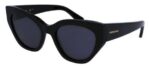 Salvatore Ferragamo Women's SF1107S Black/Grey Blue Sunglasses