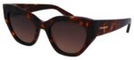 Salvatore Ferragamo Women's SF1107S Dark Tortoise/Brown Shaded Sunglasses