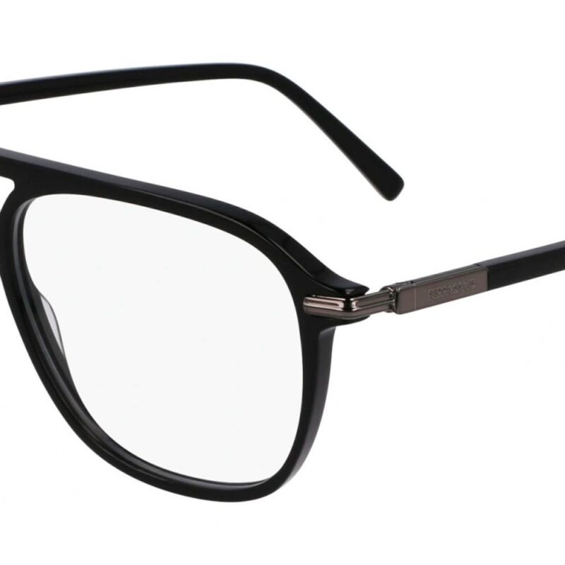 Salvatore Ferragamo Men's SF3006 Black Eyeglasses Salvatore Ferragamo Men's SF3006 Black Eyeglasses