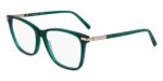 Salvatore Ferragamo Women's SF3013 Transparent Green Eyeglasses