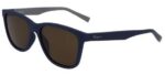 Salvatore Ferragamo Men's SF998S Matte Blue/Grey Brown Sunglasses