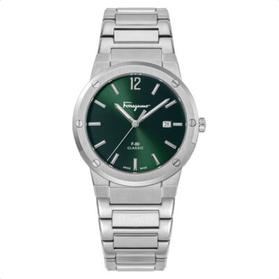 Ferragamo Men's F-80 Classic 42mm Stainless Steel Watch (SFDT02123)