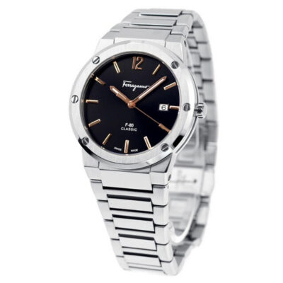 Ferragamo Men's F-80 Classic 42mm Stainless Steel Watch (SFDT02423)