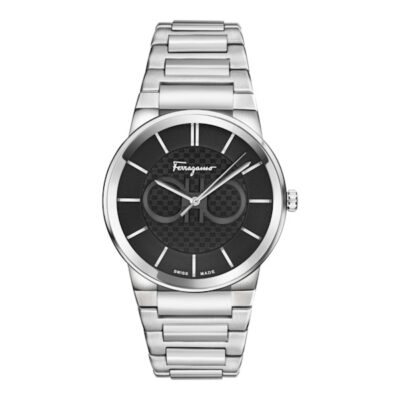 Ferragamo Men's Gancini 42mm Stainless Steel Watch (SFHP01124)