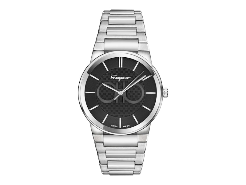 Ferragamo Men's Gancini 42mm Stainless Steel Watch (SFHP01124) Ferragamo Men's Gancini 42mm Stainless Steel Watch (SFHP01124)
