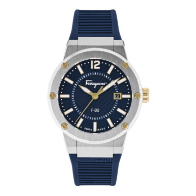 Ferragamo Men's F-80 43mm Two-Tone Watch (SFHY01122)