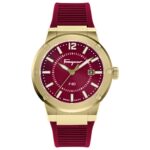 Ferragamo Men's F-80 43mm Gold-Tone Watch (SFHY02422)
