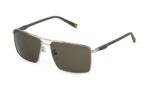 Fila Men's SFI893 Palladium/Brown Sunglasses