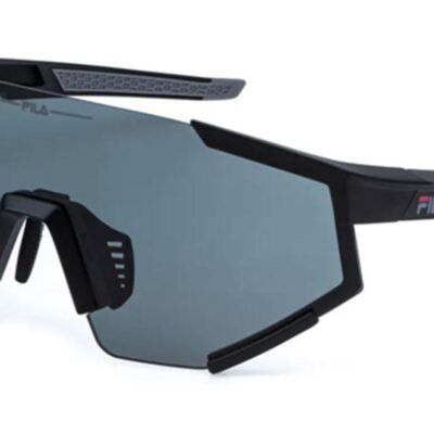 Fila Men's SFIB12 Black/Grey Sunglasses
